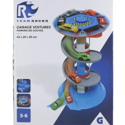 Gifi Jeux D'Imagination Et D'Imitation<Parking circuit à 3 niveaux avec 5 voitures Team Racer
