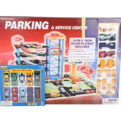 Gifi Jeux D'Imagination Et D'Imitation<Parking à niveaux et voitures
