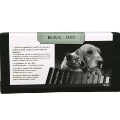 Gifi Pastel noir blanc x12