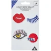 New Gifi Patch thermo color block polyester x4