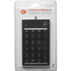 Pavé numérique USB pour PC noir*Gifi