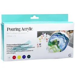 Gifi Peinture acrylique 6 couleurs