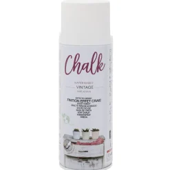 Gifi Peinture aérosol Chalk effet craie 400 ml Blanc cassé