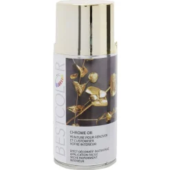 Gifi Peinture aérosol effet Chromé Or 300 ml