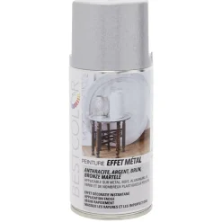 Gifi Peinture aérosol effet métal Argent martelé 300 ml