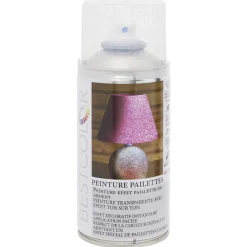 Gifi Peinture aérosol effet pailleté Argent 300 ml