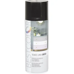 Gifi Peinture aérosol noir brillant int/ext 400ml