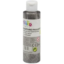 Gifi Peinture gouache argentée 150ml - Ø4,5 x H14,2cm