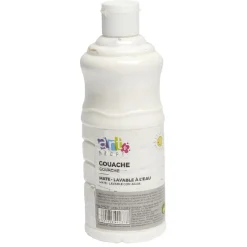 Gifi Peinture gouache blanc 500ml