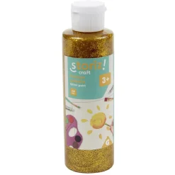 Gifi Peinture gouache dorée 150ml - Ø4,5 x H14,2cm