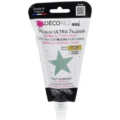 Gifi Peinture paillette vert 80ml
