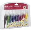 Gifi Peinture pinceau 20ml x9