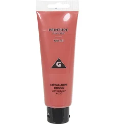 Gifi Peinture Tempera rouge métallisé
