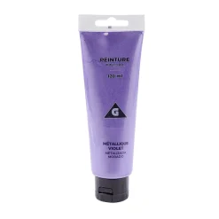 Gifi Peinture Tempera violet métallisé