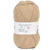 Gifi Pelote de fil à tricoter beige