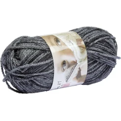 Gifi Pelote de fil à tricoter gris foncé