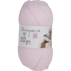 Gifi Pelote de fil à tricoter spécial layette x4