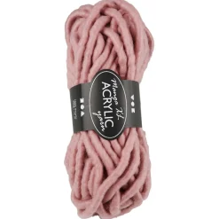Gifi Pelote de laine 17 mètres rose