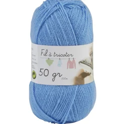 Gifi Pelote fil à tricoter acrylique 50g