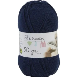 Gifi Pelote fil à tricoter acrylique 50g