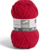 Gifi Pelote fil à tricoter 110m Salsa Cheval Blanc coton et acrylique rouge 50g