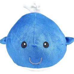Gifi Eveil<Peluche Baleine Ø20 cm bleu pétrole