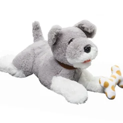 Gifi Jeux D'Imagination Et D'Imitation<Peluche chien animé gris