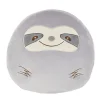 Gifi Eveil<Peluche coussin paresseux gris et blanc Choux Bidou