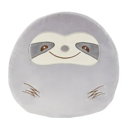 Gifi Eveil<Peluche coussin paresseux gris et blanc Choux Bidou