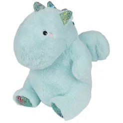Gifi Eveil<Peluche dragon polyester 35x28x30cm bleu