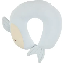 Sale Gifi Peluche 2en1 coussin de voyage baleine bleu