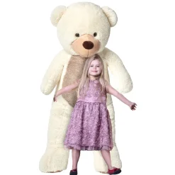 Gifi Eveil<Peluche géante ourson beige crème XXL