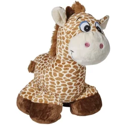 Gifi Jeux D'Imagination Et D'Imitation<Peluche girafe gonflable marron beige h. 60 cm