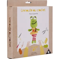 Gifi Peluche Grenouille à fabriquer au crochet