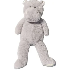 Gifi Eveil<Peluche hippopotame gris L.100 cm