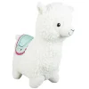 Gifi Eveil<Peluche lama blanc cassé et bleu