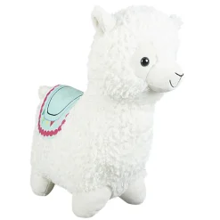 Gifi Eveil<Peluche lama blanc cassé et bleu
