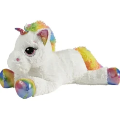 Gifi Eveil<Peluche licorne arc en ciel L.70 cm