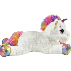 Gifi Eveil<Peluche licorne arc en ciel L.70 cm