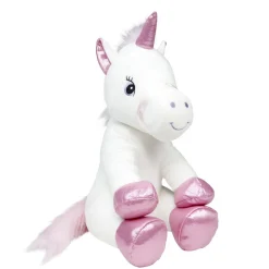 Gifi Eveil<Peluche licorne assise H. 30 cm