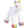 Gifi Eveil<Peluche licorne blanc arc en ciel