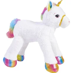 Gifi Eveil<Peluche licorne blanc arc en ciel