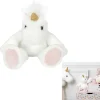 Gifi Eveil<Peluche licorne blanc rose doré 20x10xH30cm