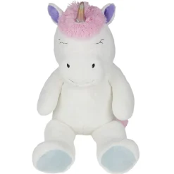Gifi Eveil<Peluche licorne polyester 100x40x30cm blanc