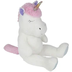 Gifi Eveil<Peluche licorne polyester 100x40x30cm blanc