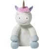 Gifi Eveil<Peluche licorne polyester 80x65x65cm blanc