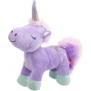 Gifi Eveil<Peluche licorne polyester 19x8,5x22cm