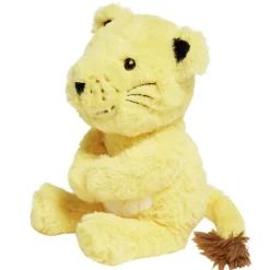 Gifi Eveil<Peluche lionceau polyester 28x12x6cm jaune