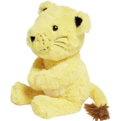 Gifi Eveil<Peluche lionceau polyester 28x12x6cm jaune
