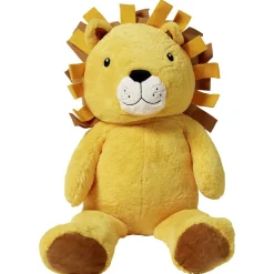 Gifi Eveil<Peluche lion polyester 100x40x30cm jaune